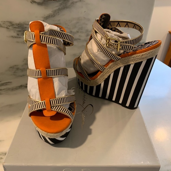 NIB Jessica Simpson Wedge Heels - Picture 3 of 8